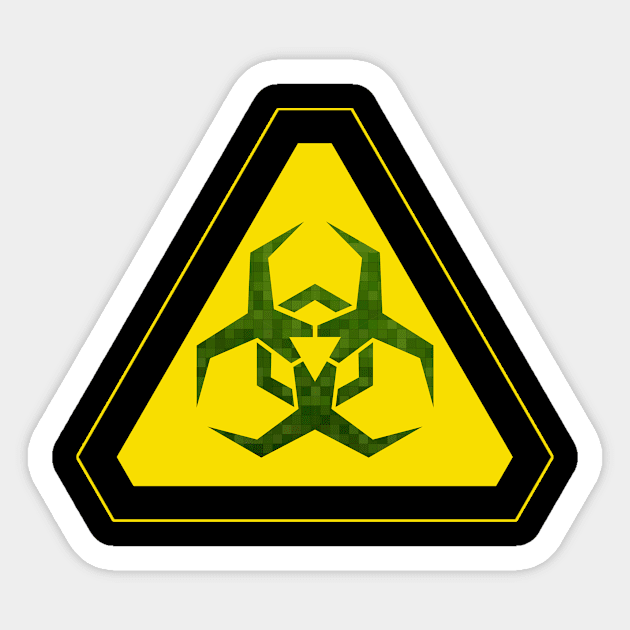 Biohazard Sticker by MissMorty2